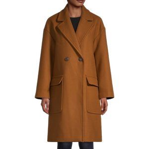 Madewell Elmcourt Wool-Blend Notch-Collar Coat